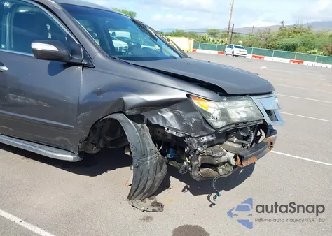 2011 Acura Mdx Advance Package from USA, damaged, VIN 2HNYD2H54BH513828